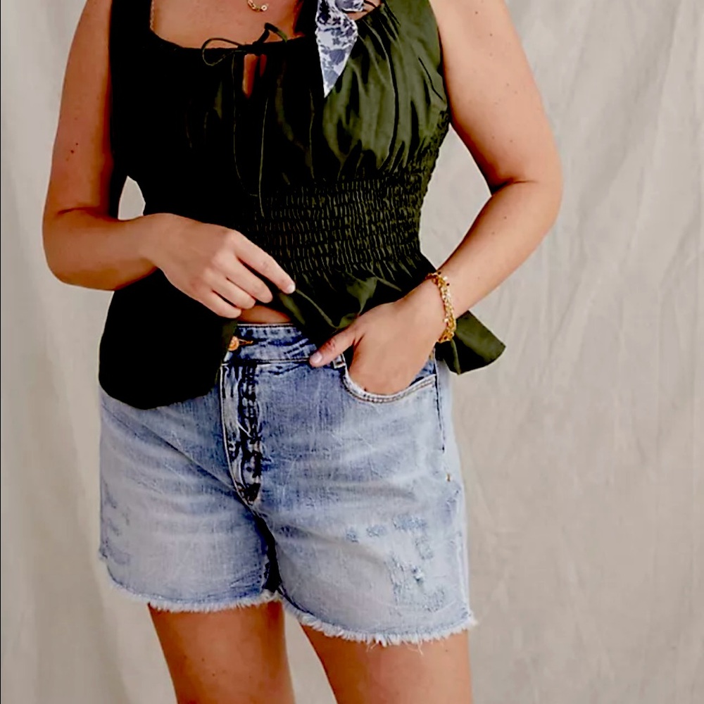 NWT Pilcro Bermuda Jean Shorts